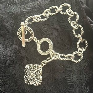 Premier Designs Link Bracelet James 1:17 Cross